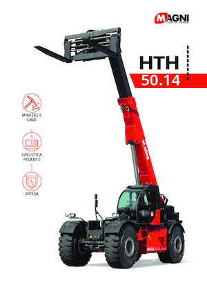 Телескопични манипулатори на материали MAGNI HTH 50.14
