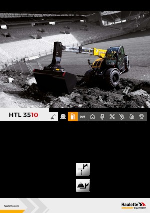 Телескопични манипулатори на материали Haulotte HTL3510