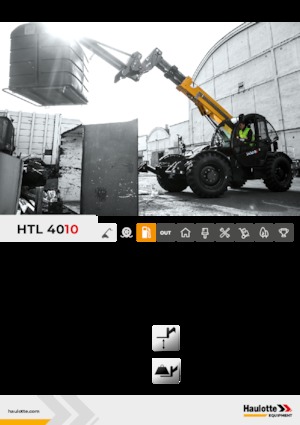 Телескопични манипулатори на материали Haulotte HTL4010