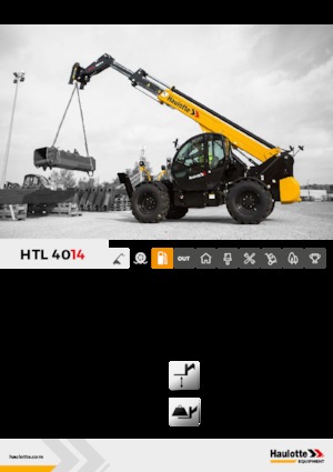 Телескопични манипулатори на материали Haulotte HTL4014