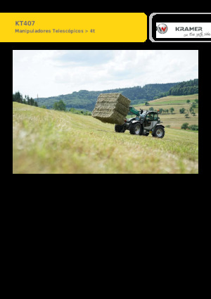 Телескопични манипулатори на материали Kramer KT407