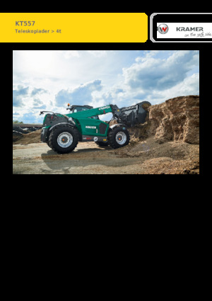 Телескопични манипулатори на материали Kramer KT557