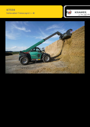 Телескопични манипулатори на материали Kramer KT559
