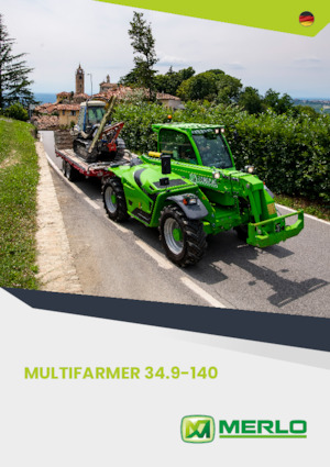 Телескопични манипулатори на материали Merlo MF 34.9 CS-140-CVTRONIC