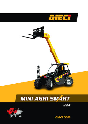 Телескопични манипулатори на материали Dieci Mini Agri 20.4 Smart