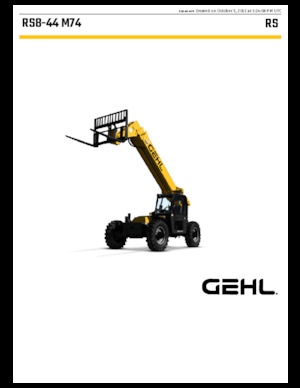 Телескопични манипулатори на материали Gehl RS8-44 M74