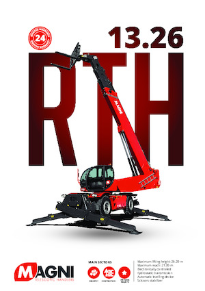 Телескопични товарачи с горна конструкция MAGNI RTH 13.26 SH