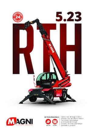Телескопични товарачи с горна конструкция MAGNI RTH 5.23 Smart