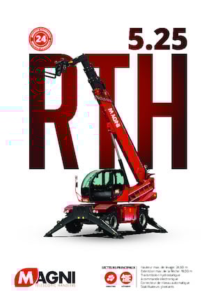 Телескопични товарачи с горна конструкция MAGNI RTH 5.25 SH