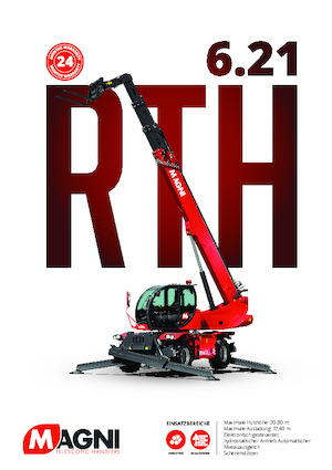 Телескопични товарачи с горна конструкция MAGNI RTH 6.21 SH