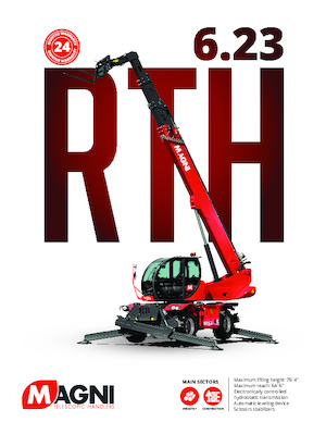 Телескопични товарачи с горна конструкция MAGNI RTH 6.23 SH