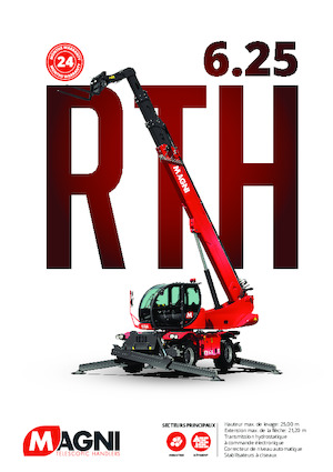 Телескопични товарачи с горна конструкция MAGNI RTH 6.25 SH