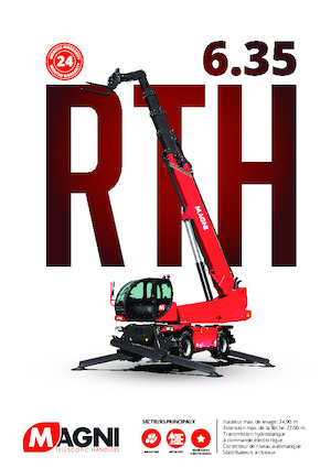Телескопични товарачи с горна конструкция MAGNI RTH 6.35 SH
