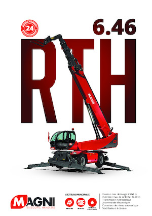 Телескопични товарачи с горна конструкция MAGNI RTH 6.46 SH