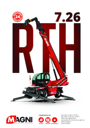 Телескопични товарачи с горна конструкция MAGNI RTH 7.26 SH