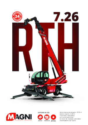 Телескопични товарачи с горна конструкция MAGNI RTH 7.26 SH