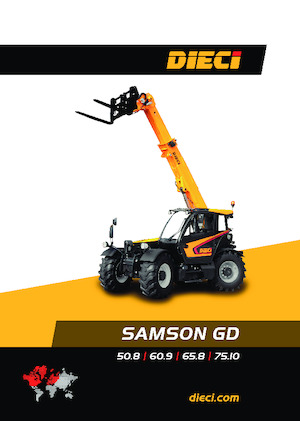 Телескопични манипулатори на материали Dieci Samson 75.10 GD