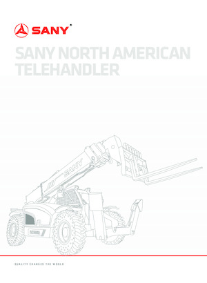 Телескопични манипулатори на материали Sany STH844