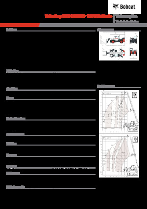 Телескопични манипулатори на материали Bobcat T35.130SLP 100 V