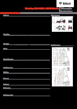 Телескопични манипулатори на материали Bobcat T36.120SL 100 V