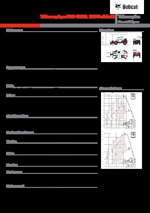 Телескопични манипулатори на материали Bobcat T36.120SL 100 V