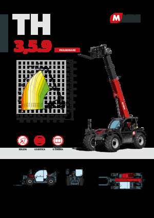 Телескопични манипулатори на материали MAGNI TH 3,5.9