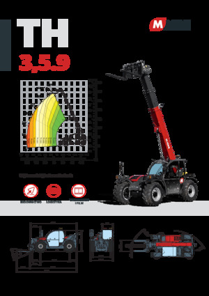 Телескопични манипулатори на материали MAGNI TH 3,5.9