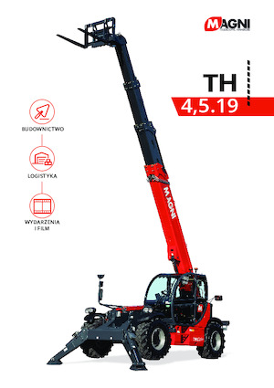 Телескопични манипулатори на материали MAGNI TH 4,5.19