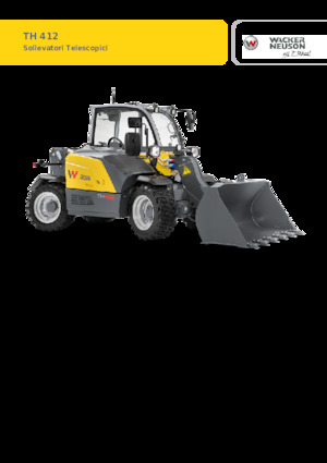 Телескопични манипулатори на материали Wacker Neuson TH412