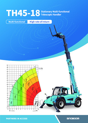 Телескопични манипулатори на материали Sinoboom TH45-18