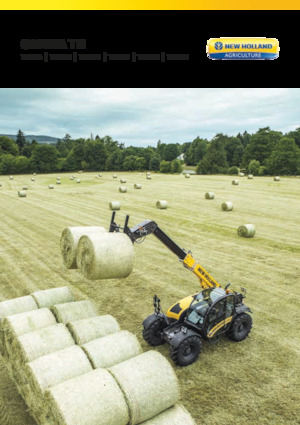 Телескопични манипулатори на материали New Holland TH7.37 Plus