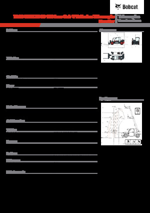 Телескопични манипулатори на материали Bobcat TL30.60 Low Cab 100 V