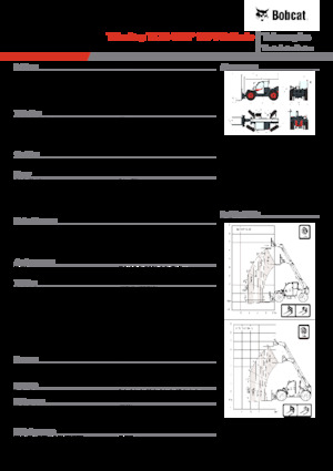 Телескопични манипулатори на материали Bobcat TL34.65HF 135 V