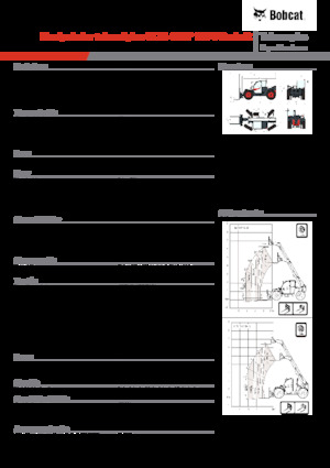 Телескопични манипулатори на материали Bobcat TL34.65HF 135 V