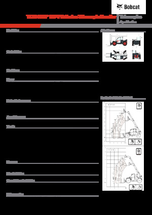 Телескопични манипулатори на материали Bobcat TL34.65HF 135 V