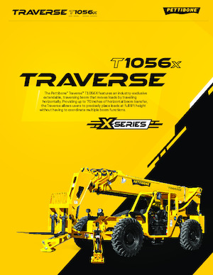Телескопични манипулатори на материали Pettibone Traverse T1056X