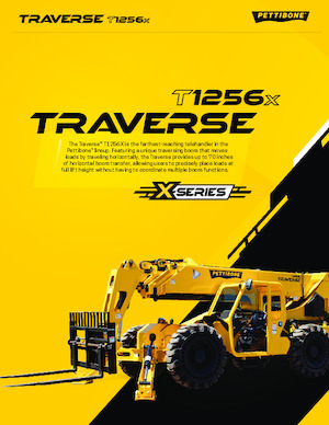 Телескопични манипулатори на материали Pettibone Traverse T1256X