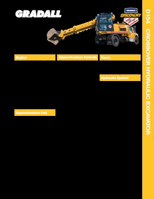 Телескопични екскаватори Gradall D154