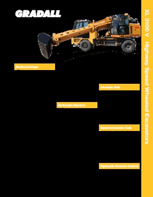 Телескопични екскаватори Gradall XL 3100 V