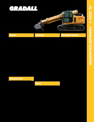 Телескопични екскаватори Gradall XL 3200 V
