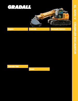 Телескопични екскаватори Gradall XL 4200 V