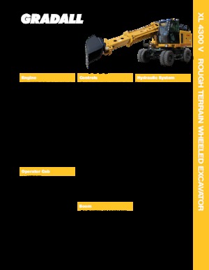 Телескопични екскаватори Gradall XL 4300 V