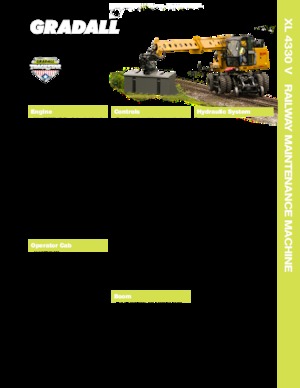 Телескопични екскаватори Gradall XL 4330 V