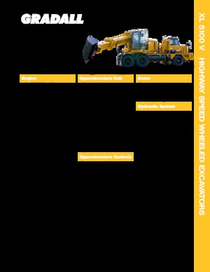 Телескопични екскаватори Gradall XL 5100 V