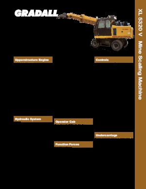 Телескопични екскаватори Gradall XL 5320 V