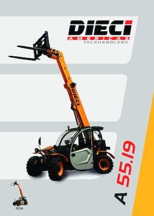 Телескопични манипулатори на материали Dieci A 55.19-O