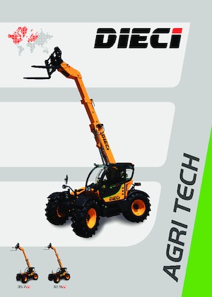 Телескопични манипулатори на материали Dieci Agri Tech 35.7 VS EVO2