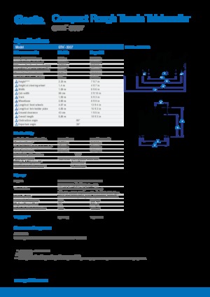 Телескопични манипулатори на материали Genie GTH-3007