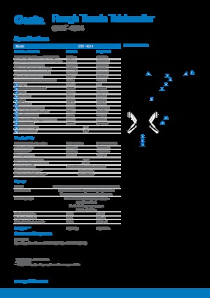 Телескопични манипулатори на материали Genie GTH4014