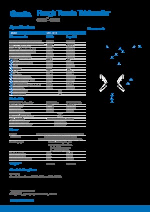 Телескопични манипулатори на материали Genie GTH4018